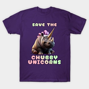 Save The Chubby Unicorns T-Shirt